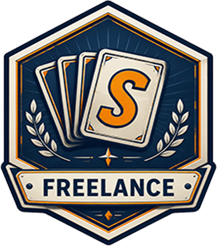 Freelance badge